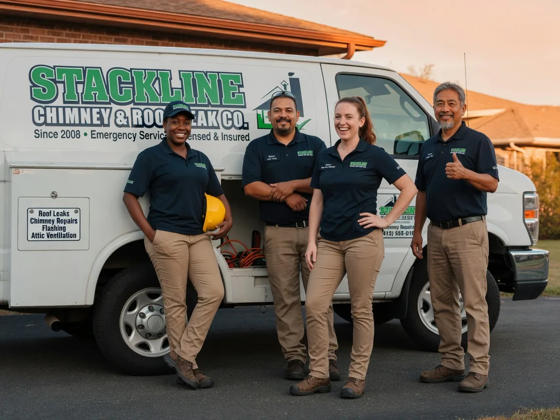 Chimney flashing repair company in Nichols, IA